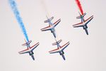 E166 @ LFRN - Dassault Dornier Alphajet (F-UHRW), On display, Rennes-St Jacques airport (LFRN-RNS) Air show 2014 - by Yves-Q