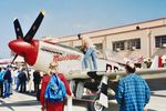 N44727 @ KOAK - North Field Oakland Airport 1991. - by Clayton Eddy