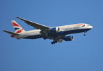 G-YMMG @ EGLL - Boeing 777-236/ER on finals to London Heathrow. - by moxy