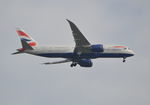 G-ZBJK @ EGLL - Boeing 787-8 on finals to London Heathrow, Runway 9R. - by moxy