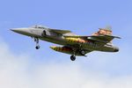 9241 @ LFRJ - Saab JAS-39C Gripen, Short approach rwy 26, Landivisiau Naval Air Base (LFRJ) Tiger Meet 2017 - by Yves-Q