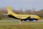 F-GZTN @ LFRB - Boeing B-737-73S, Taxiing rwy 25L, Brest-Bretagne airport (LFRB-BES) - by Yves-Q