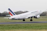 F-GPMB @ LFRB - Airbus A319-113, Take off rwy 07R, Brest-Bretagne airport (LFRB-BES) - by Yves-Q