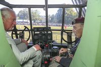 LH291 - Prince of Wales and Frank Ashleigh in cockpit LH291 
Commemorations 75 years Market Garden at Oosterbeek 2020 - by Richard Westmaas
