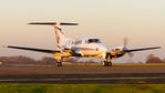 G-YVIP @ EGKB - Slowing down on runway 21. - by Tim Lowe