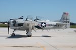 N300JH @ KSBM - North American T-28B