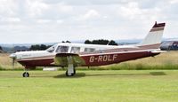 G-ROLF @ EGBP - G-ROLF at Cotswold Airport. - by Andrew Geoffrey Ashbee