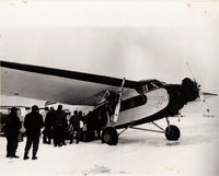 N7584 - Picking up ice fishermen on Lake Erie just south of Middle Bass Island, OH. (1975). I flew this Ford Tri-Motor 4T-B for three years for Island Airlines out of Port Clinton, OH. Someone bought the aircraft after Island Airlines went out of business. Heard - by Terry Shields