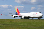 HL7618 @ LOWW - Asiana Cargo Boeing 747-400(BDSF) - by Thomas Ramgraber