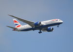 G-ZBJA @ EGLL - Boeing 787-8 Dreamliner on finals to 9R London Heathrow. - by moxy