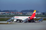 EC-ILR @ LPPR - Loading aircraft for flight Oporto - by Ronald Barker