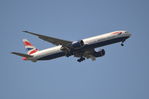 G-STBG @ EGLL - Boeing 777-336/ER on finals to 9R London Heathrow. - by moxy
