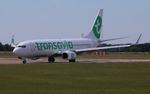 F-GZHP @ EGSH - Turning on to Rwy 27 at NWI back tracking to exit - by AirbusA320
