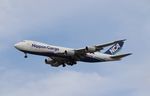 JA13KZ @ KORD - Boeing 747-4KZF - by Mark Pasqualino
