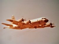 158216 @ SACR - Lockheed P-3C Orion taking off from McCLellan AFB Sacramento - by Roger Gresham