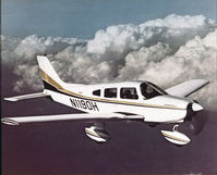 N1190H @ K24 - Piper Aircraft's poster aircraft for the 1977 PA28-161 Warrior II. This is a scan of the promotional photo. Was based at Columbia, MO Woods Mem Airport (K24) when new. - by Corl Leach