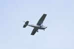 G-BHVR - Cessna Skyhawk over Potters Bar, Herts in changed livery - by Chris Holtby