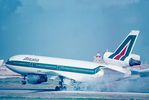 I-DYNU @ LMML - DC10 I-DYNU Alitalia - by Raymond Zammit