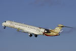 5A-LAL @ LMML - Bombardier CRJ900ER 5A-LAL Libyan Airlines - by Raymond Zammit