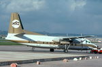 5A-DDU @ LMML - Fokker F27 Friendship 5A-DDU Libyan Arab Airlines - by Raymond Zammit