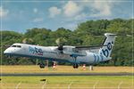 G-ECOA @ EDDR - De Havilland Canada DHC-8-402Q, - by Jerzy Maciaszek