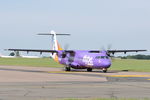G-ISLK @ EGSH - Arriving at Norwich from Jersey, for paintwork. - by keithnewsome
