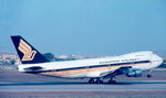 9V-SQJ @ LMML - B747 9V-SQJ Singapore Airlines - by Raymond Zammit