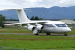 G-OFOM @ LOXZ - Formula One - Flight Operations BAe 146-100 - by Thomas Ramgraber