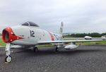 141393 - North American FJ-3M / MF-1C Fury at the Hickory Aviation Museum, Hickory NC - by Ingo Warnecke