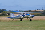 N123CA @ X3CX - Just landed at Northrepps. - by Graham Reeve