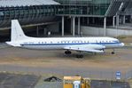 DDR-STA @ EDDP - Former Interflug Il-18 in Lufthansa livery preserved at Leipzig - by FerryPNL