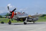 N9246B @ KGKT - Republic P-47D Thunderbolt at the Tennessee Museum of Aviation, Sevierville TN - by Ingo Warnecke