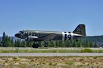 N45366 @ TRK - Part of the D-day Truckee Tahoe flyover. July 4th 2020. Truckee Airport California 2020. - by Clayton Eddy