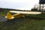 G-AMEN @ EGHP - G-AMEN Piper L-18C Super Cub at EGHP-Popham Airfield - by JAWS