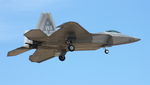 06-4116 @ KLSV - 06-4116 Lockheed Martin F-22A Raptor c/n 4116 @KLSV - by JAWS