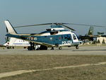 MM80745 @ LMML - Agusta A-109A Hirundo MM80745/PS-45 Italian Police - by Raymond Zammit
