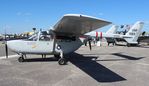 N5259W @ KSUA - Cessna O-2 - by Florida Metal