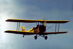 N8731R @ NY94 - DH.82C Tiger Moth in action at the Rhinebeck Airshow in May 1975. - by Peter Nicholson