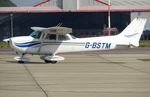 G-BSTM @ EGSH - Parked at SaxonAir on a visit from Duxford (QFO). - by Michael Pearce