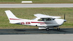 VH-XIN @ YPJT - Cessna 210l Centurion VH-XIN YPJT 14/07/17 - by kurtfinger