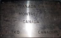 CF-TKO @ YUL - My Dad retired from Air Canada in 1972. This was in his memorobilia. - by joyce taylor