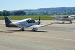 F-HDSL @ LSZG - French-registered aircraft are seldom seen here at Grenchen.