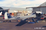 ZK-TNR @ NZAR - DH Chipmunk Syndicate (I C Reynolds), Auckland - 1988 - by Peter Lewis