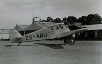 ZS-ABU @ FASK - Maj Allister Miller’s aircraft at AFB Swartkop - by Unknown