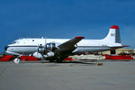 N96358 @ KTUS - N96358   Douglas C-54E-5-DO Skymaster [27284] (Brooks Fuel) Tucson Int'l~N 15/10/1984 - by Ray Barber