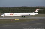 SU-BOY @ EDDL - McDonnell Douglas MD-88 - YJ AMV AMC Aviation damaged 20071011 - 53191 - SU-BOY - 04.1997 - DUS - by Ralf Winter