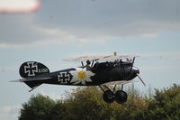 G-WAHT @ SMGW - Taking off at Stow maries Great War aerodrome on Sunday 6th September 2020 to give an aerial display as part of their Wings and Wheels Event - by Peter Nash