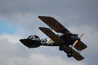 G-WAHT @ SMGW - Flying at stow Maries Great war Aerodrom 6th September 2020 - by Peter Nash