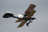 G-WAHT @ SMGW - Flaying at Stow maries Great War aerodrome - by Peter Nash