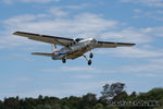 N90JF @ 7B9 - Departing Connecticut Parachutists, Inc. in Ellington, CT - by Dave G